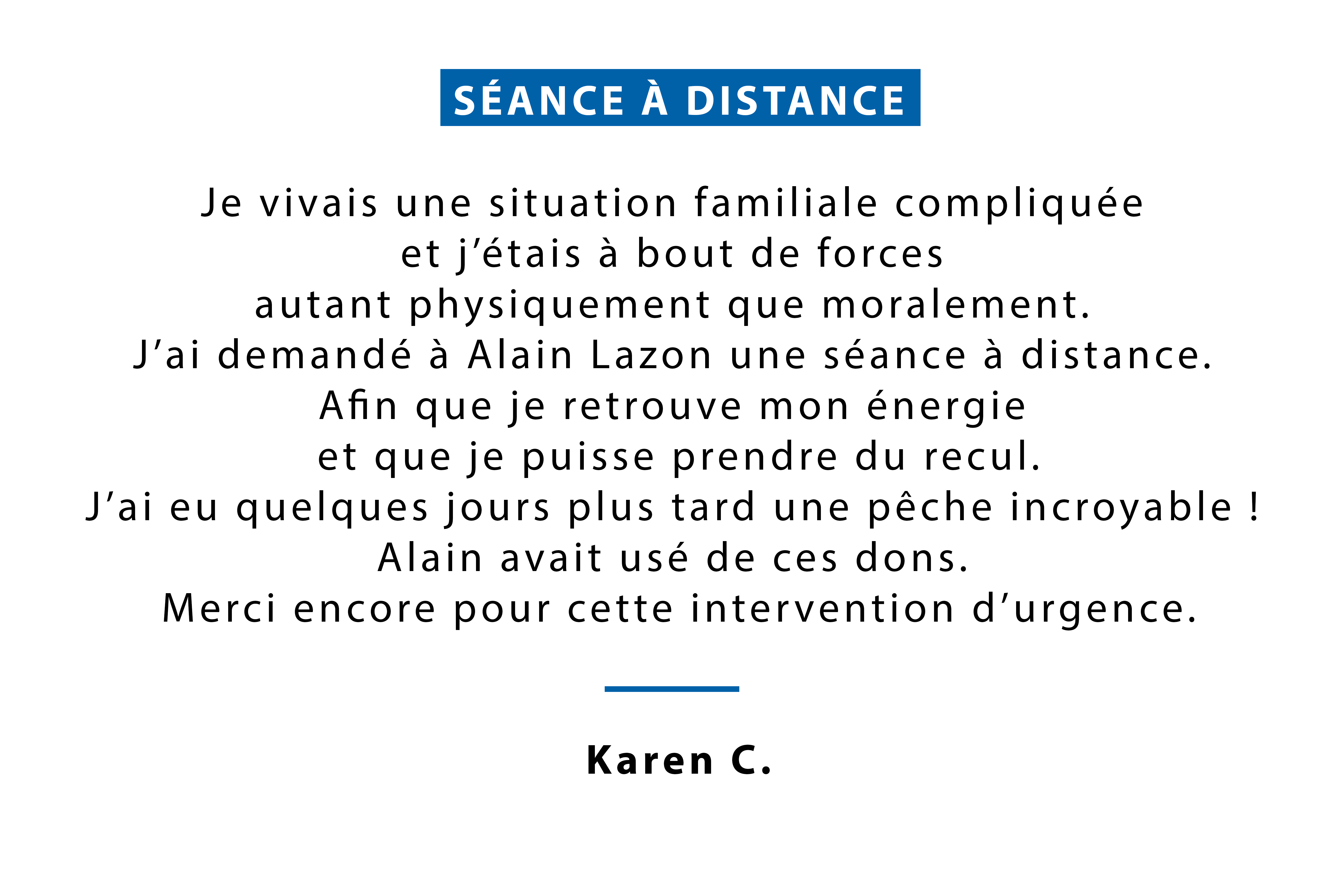TEMOIGNAGES Karen